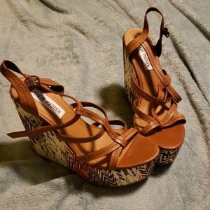 Steve Madden wedge sandals